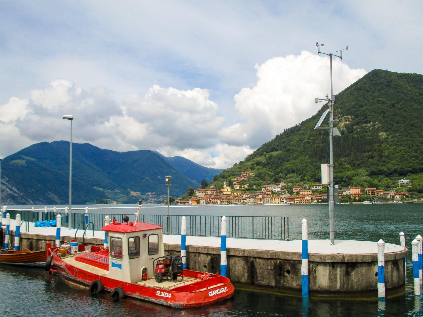 Stazione Meteo DigitEco Sulzano lago d'Iseo per The Floating Piers